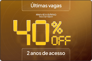 Oferta Aniversário com até 40% OFF
